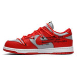 Off-White x Dunk Low 'University Red'